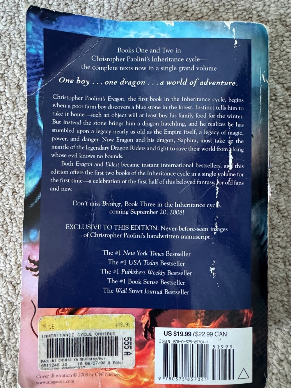 The Inheritance Cycle: Eragon and Eldest Books 1 and 2 - Picture 4 of 7